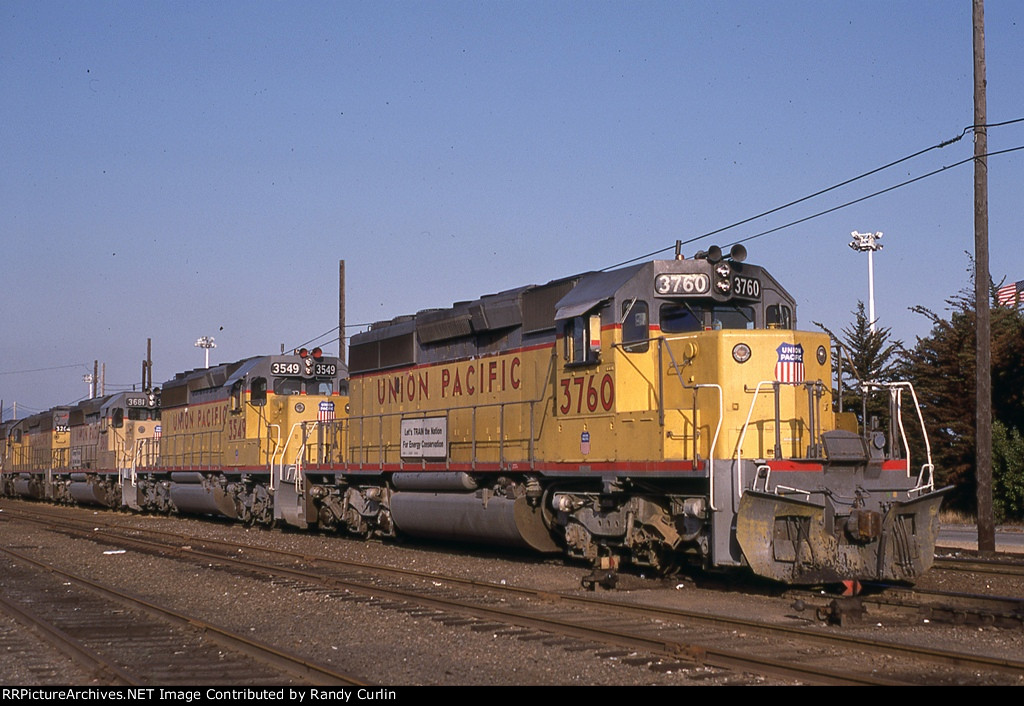 UP 3760 at Oakland